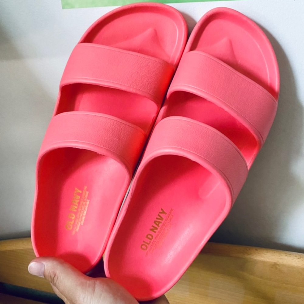 🌱 Partially Plant-Based Sugarcane-Blend Slide Sandals - Picture 2 of 6